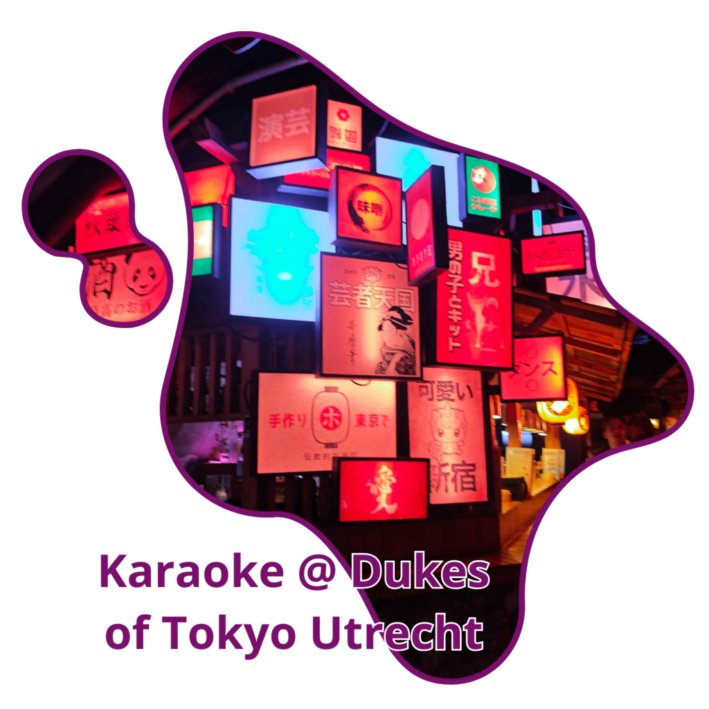 Karaoke @Dukes of Tokyo Utrecht (picture of karaoke place)
